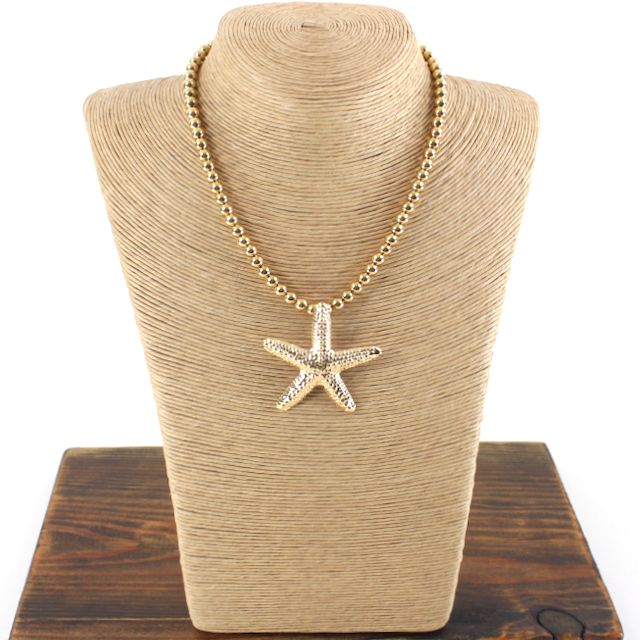 Starfish Beaded Necklace