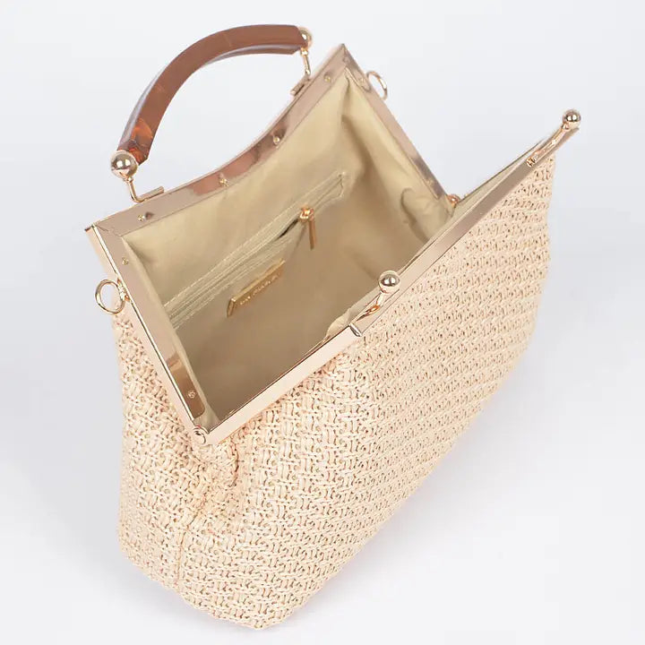 Straw Party Clutch