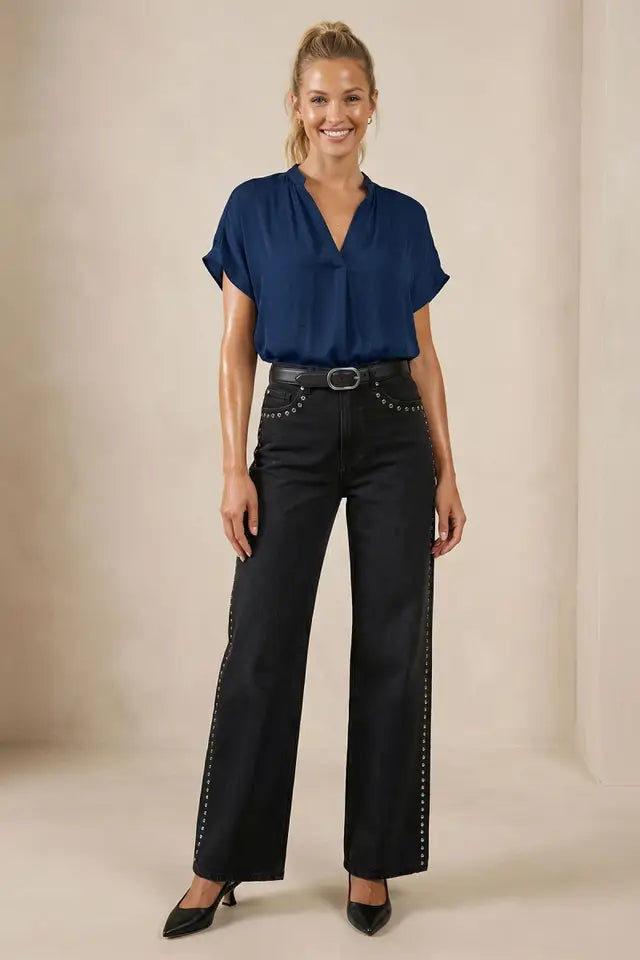 Drop Shoulder Blouse