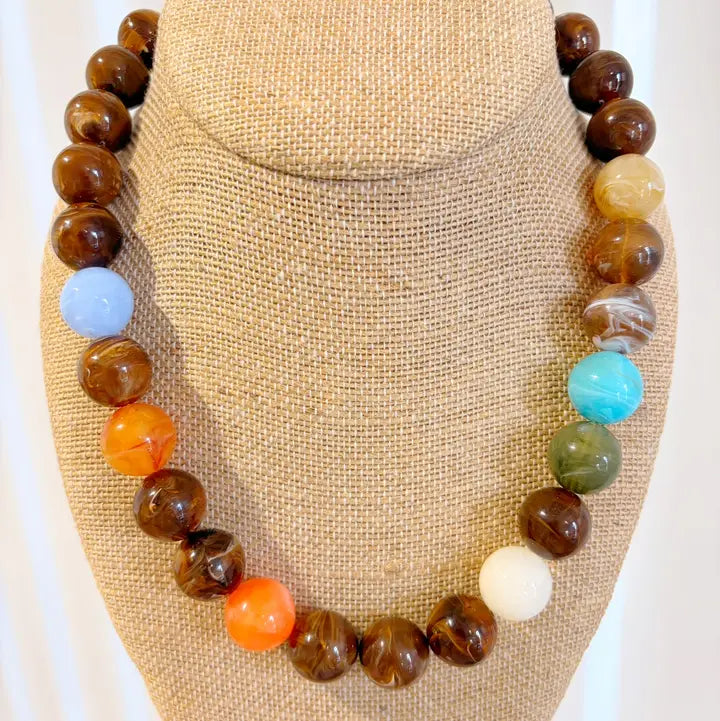 Mini Bauble Beaded Necklace