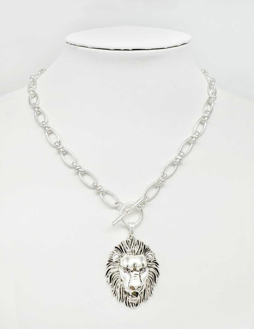 PP - Lionhead Gold Necklace