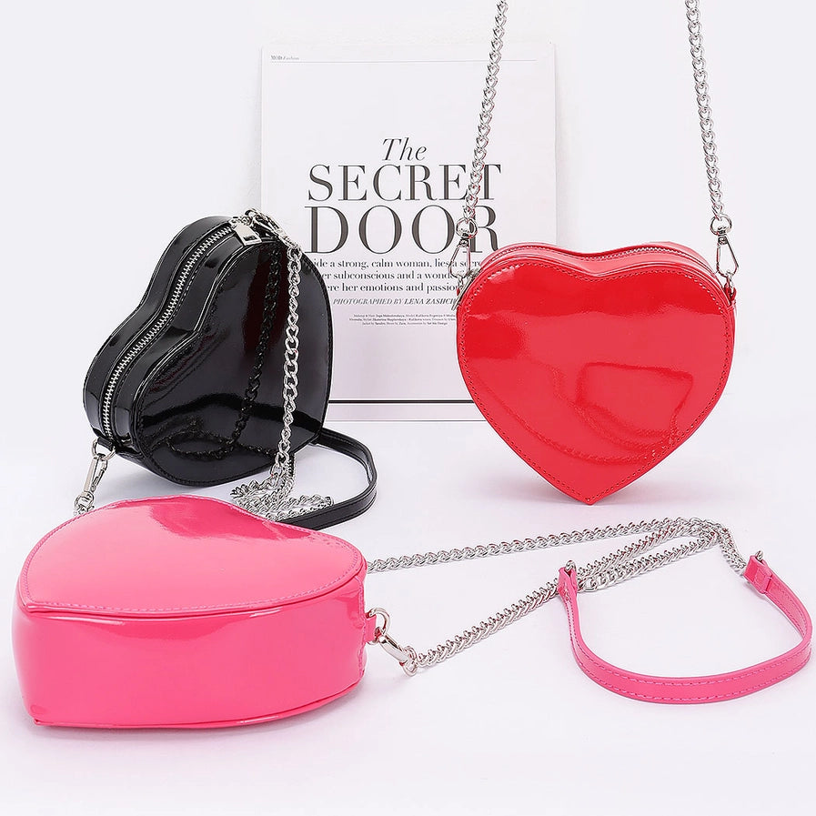 Heart Shaped Crossbody Bag