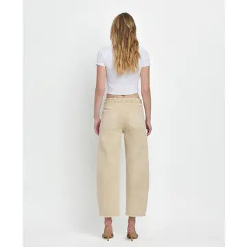 Super High Rise Barrel Jeans