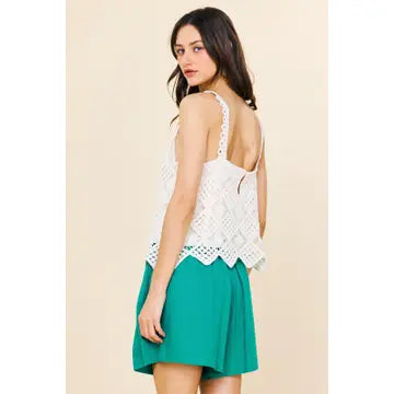 Diamond Crochet Top