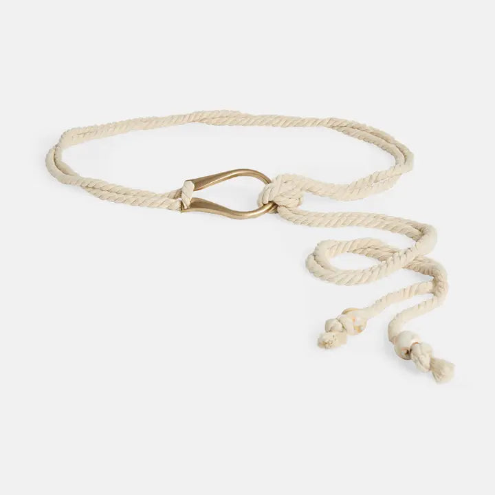 Cadence Adjustable Rope Belt