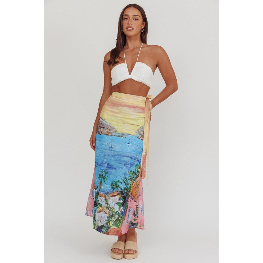 Tropical Breeze Maxi Skirt