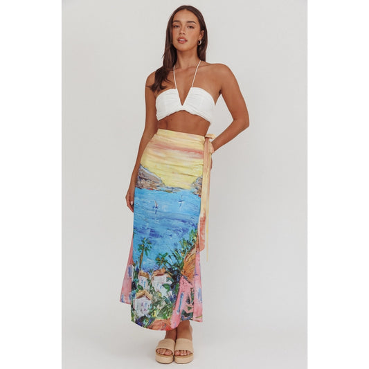 Tropical Breeze Maxi Skirt