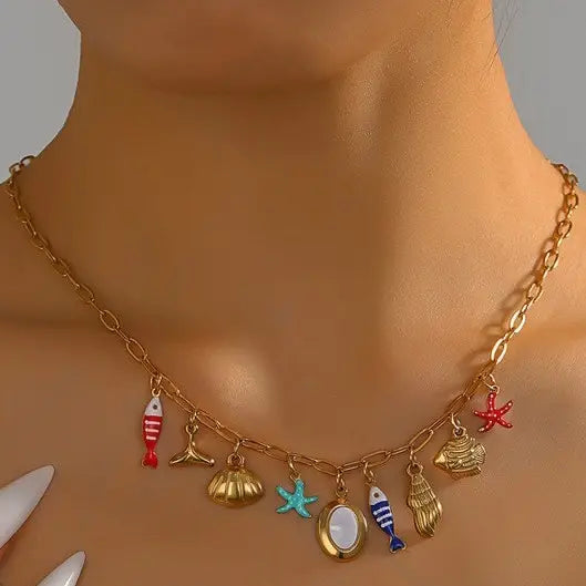 Nautical Charm Necklace