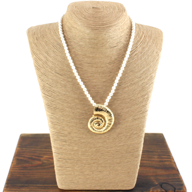 Shell Beaded Necklace