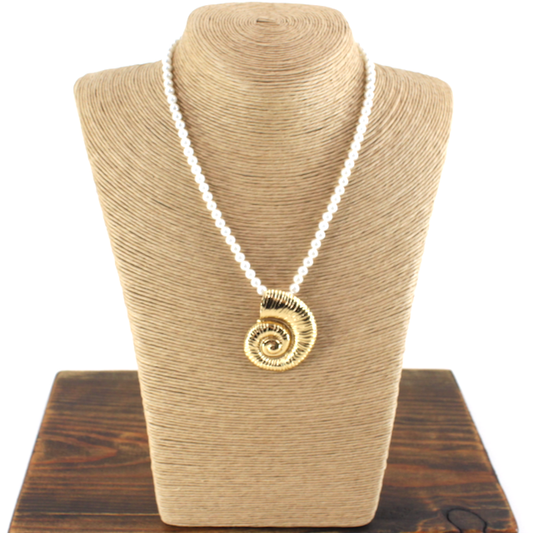 Shell Beaded Necklace