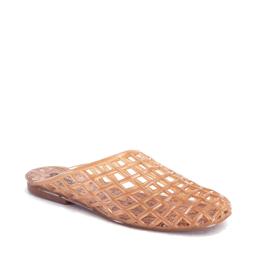 Jelly Mesh Mule Slip On Sandal