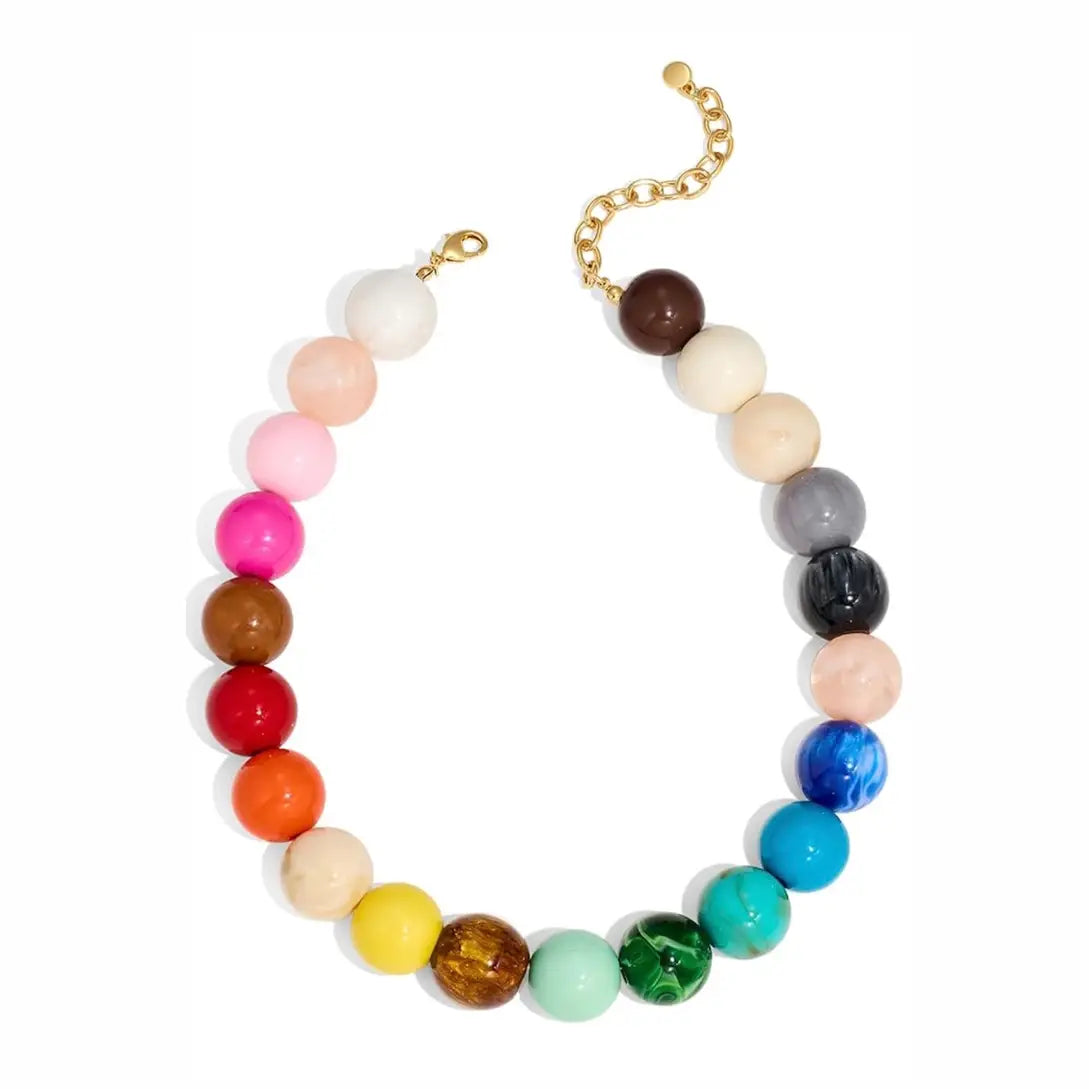 Bauble Beaded Necklace