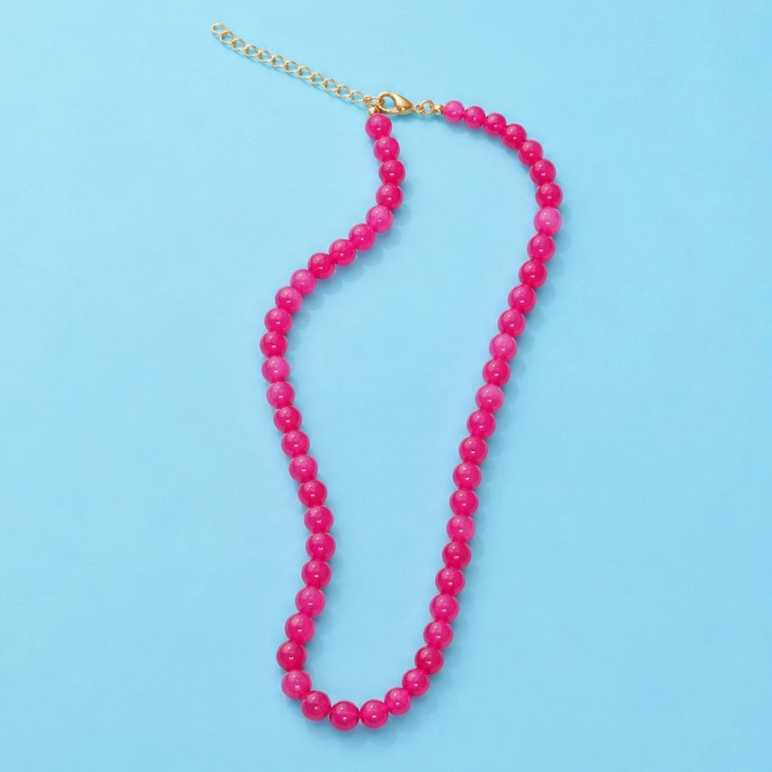 Natural Gemstone Beaded Necklaces