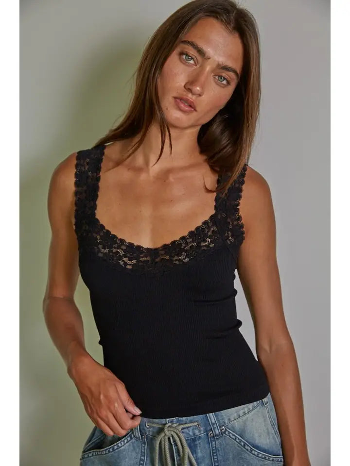 Seamless Ribbed Tank Top