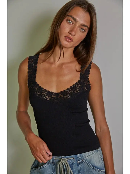 Seamless Ribbed Tank Top