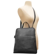 Leather Tech Backpack