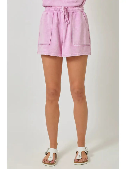 Washed Terry Shorts