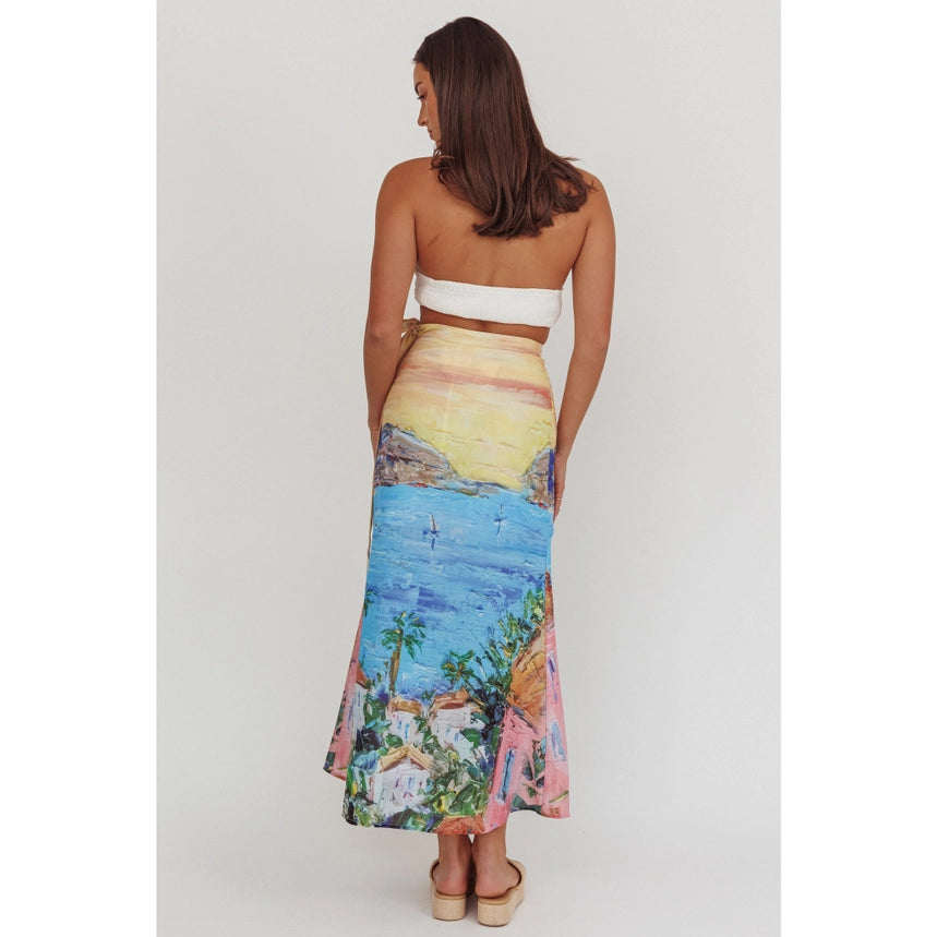 Tropical Breeze Maxi Skirt