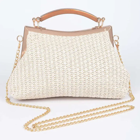 Straw Party Clutch