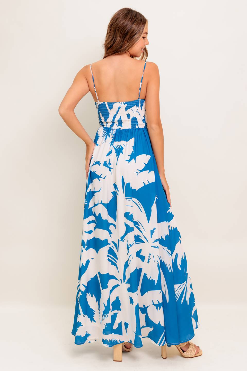 Floral Cami Top Maxi Dress