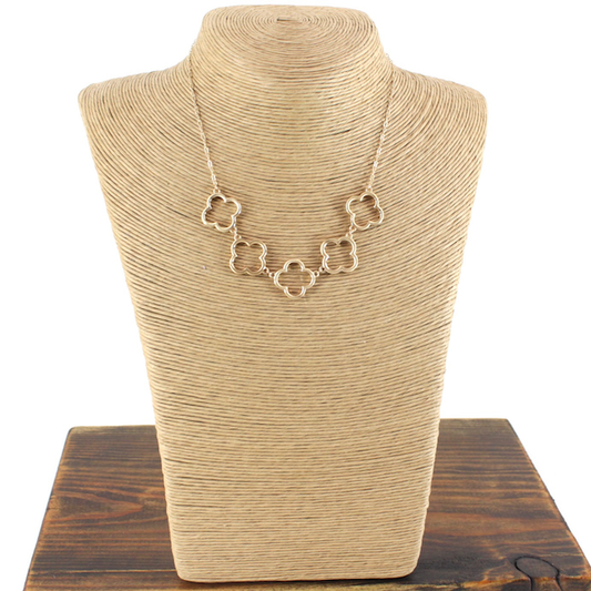 Clover Gold Necklace