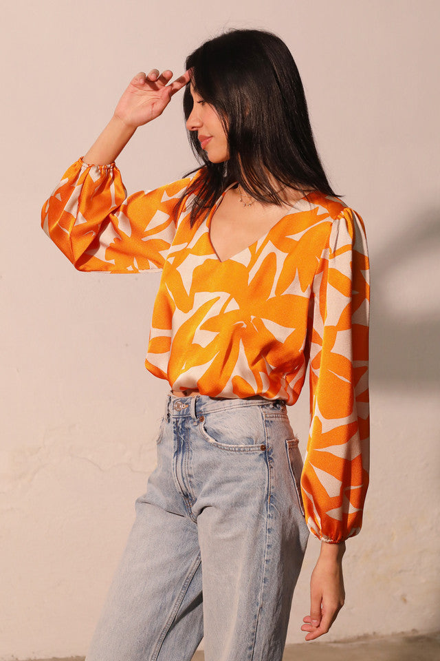 Long Sleeve Crop Top - 4 Designs