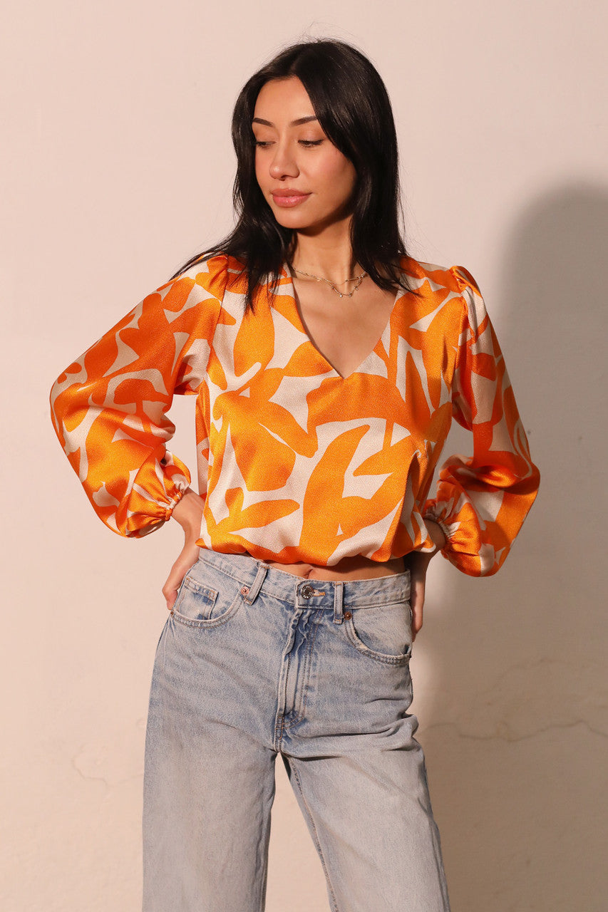 Long Sleeve Crop Top - 4 Designs
