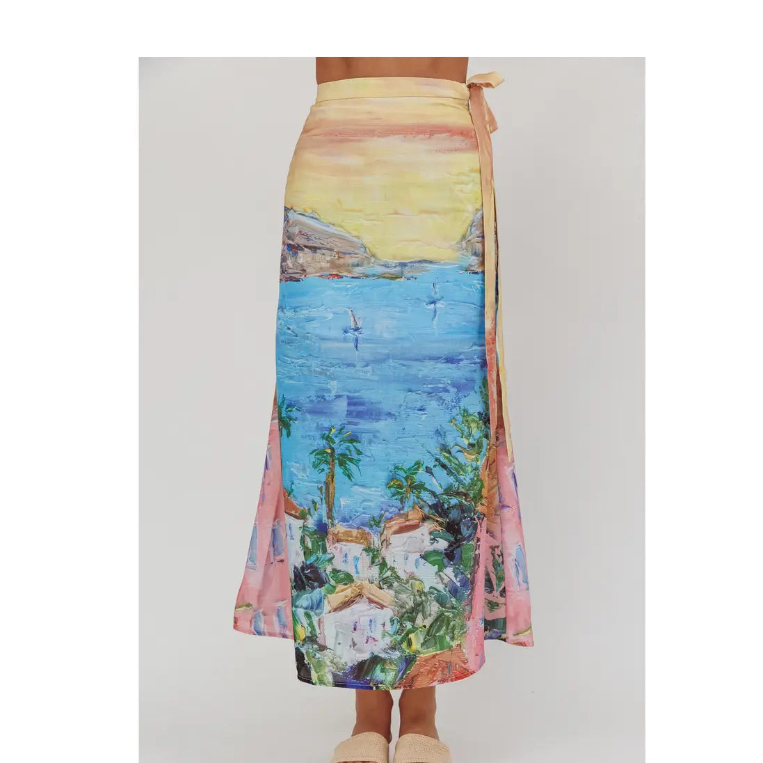 Tropical Breeze Maxi Skirt