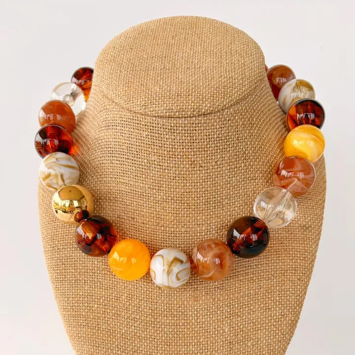 Bauble Beaded Necklace
