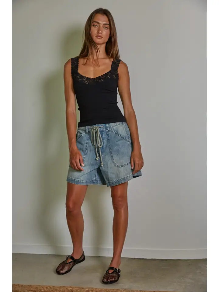 Seamless Ribbed Tank Top