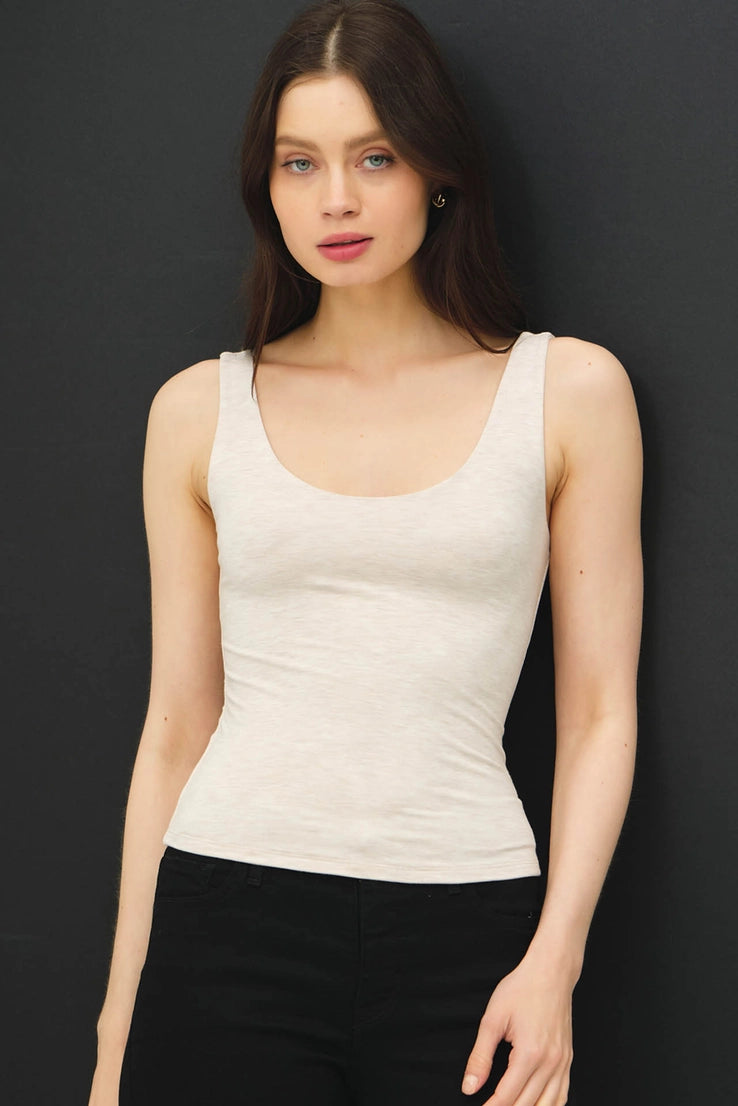 Basic Scoop Neck Tank