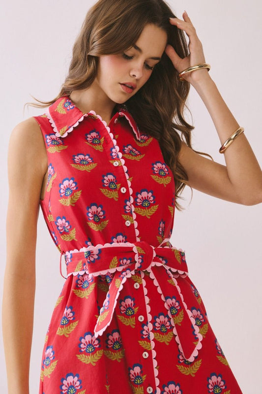 Sleeveless Mini Dress