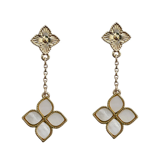 Dangle Clover Earrings
