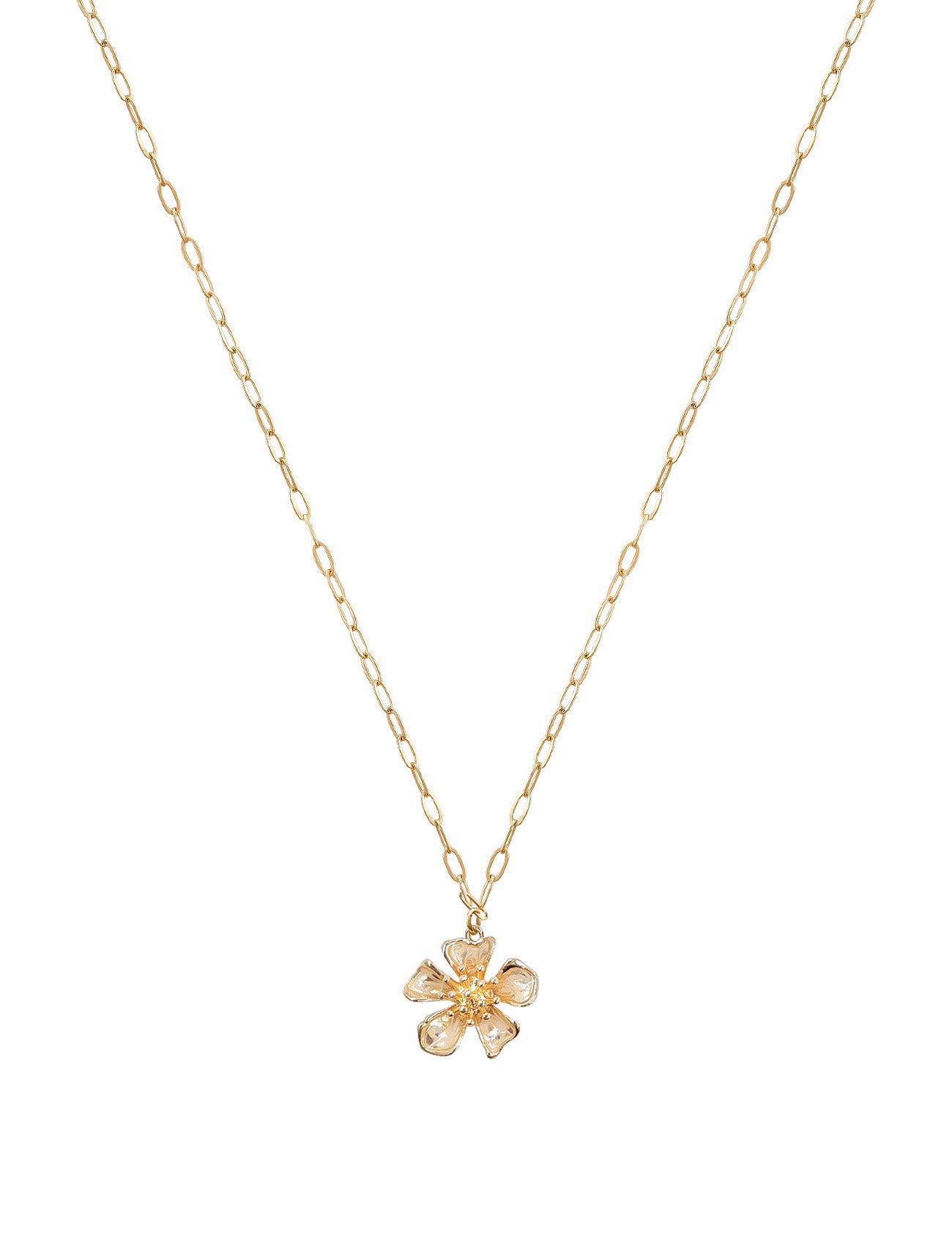 Flower Pendant Necklace
