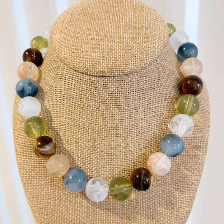 Mini Bauble Beaded Necklace
