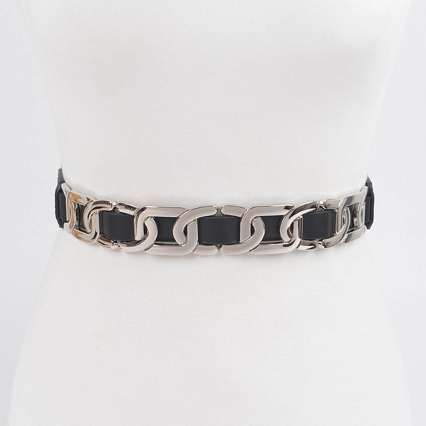 Multi Metal Stretch Belt