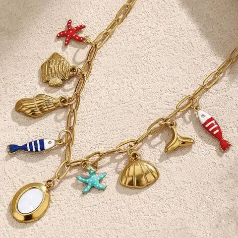 Nautical Charm Necklace