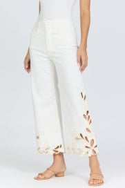 Bayadera Lace Wide Leg Jeans