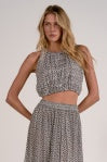 ELAN Zina Halter Top